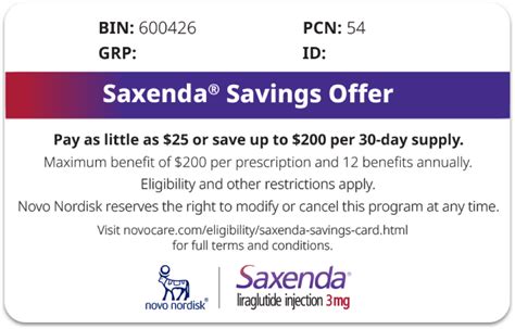 saxenda smart card canada|buy saxenda savings card.